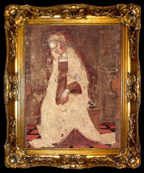 framed  Francesco di Giorgio Martini Madonna Annunciate, ta009-2